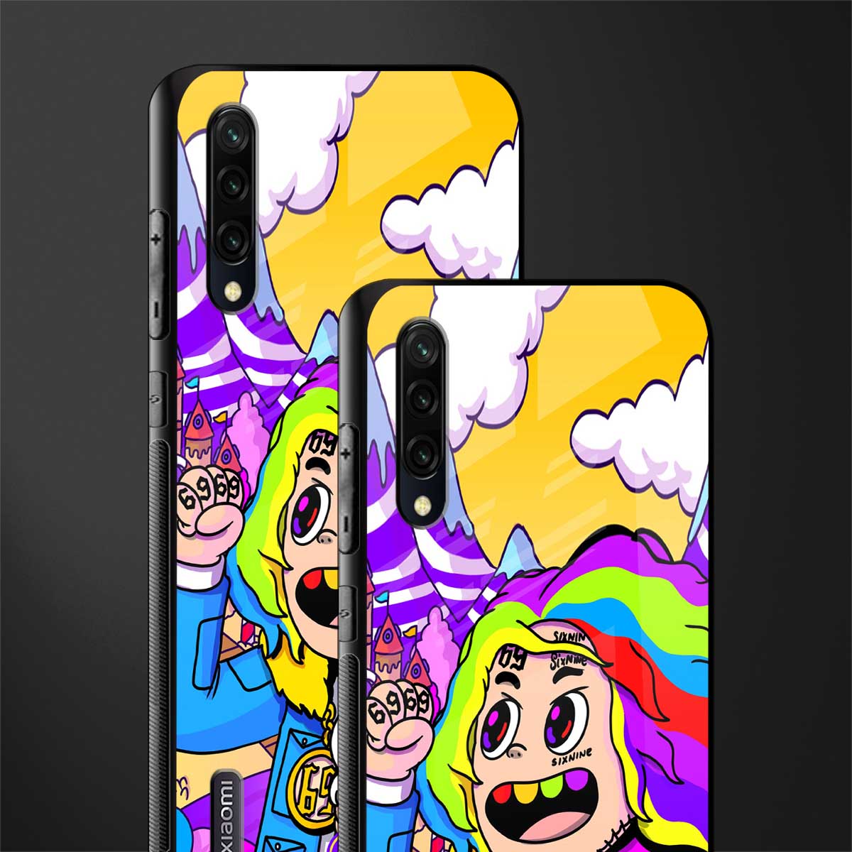 tekashi 6ix9ine glass case for mi a3 redmi a3 image-2