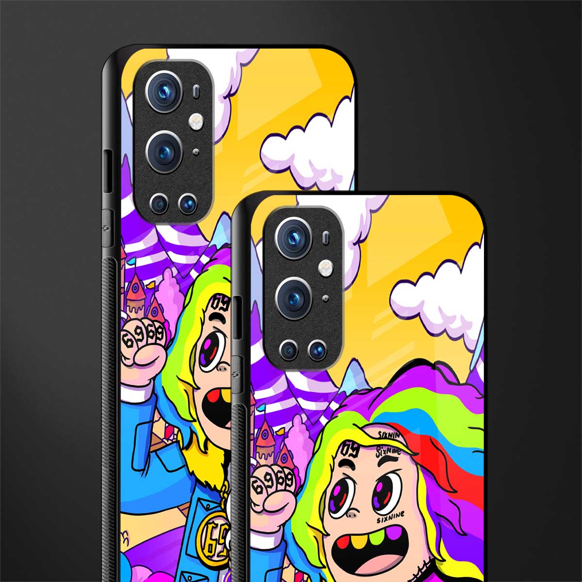 tekashi 6ix9ine glass case for oneplus 9 pro image-2