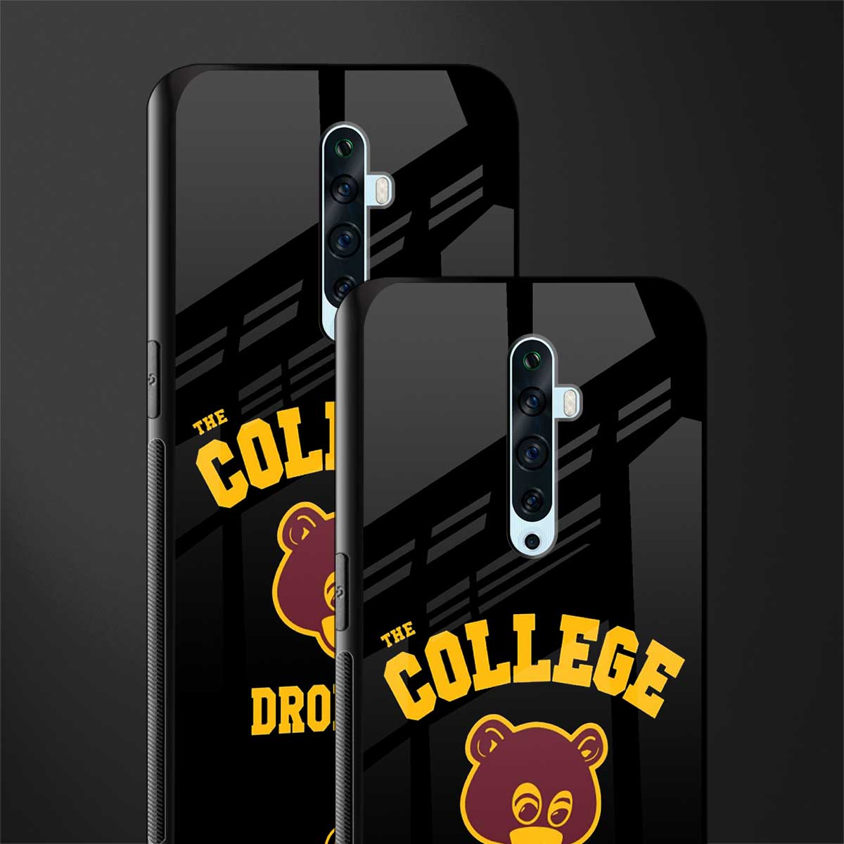 the college dropout glass case for oppo reno 2f image-2