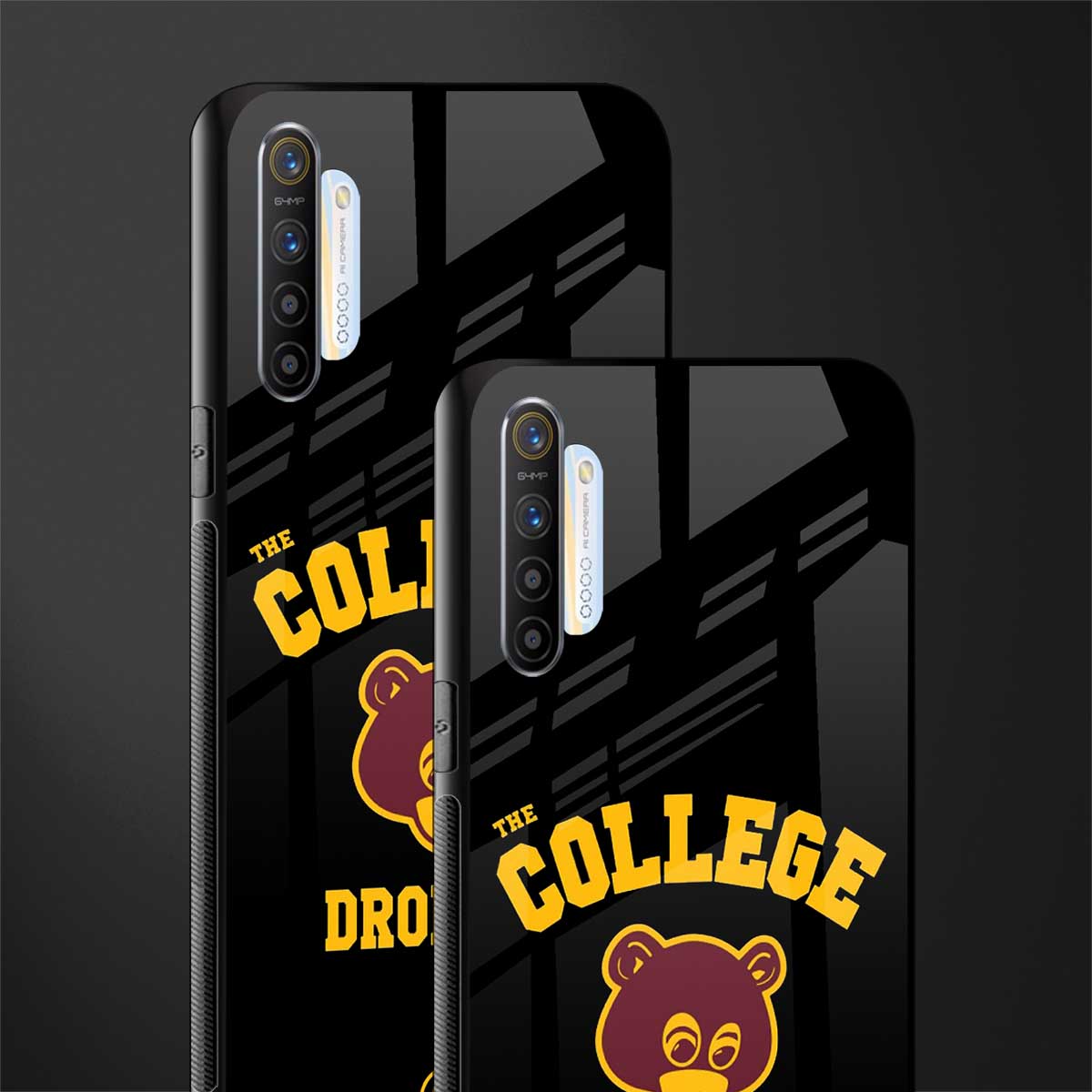 the college dropout glass case for realme x2 image-2