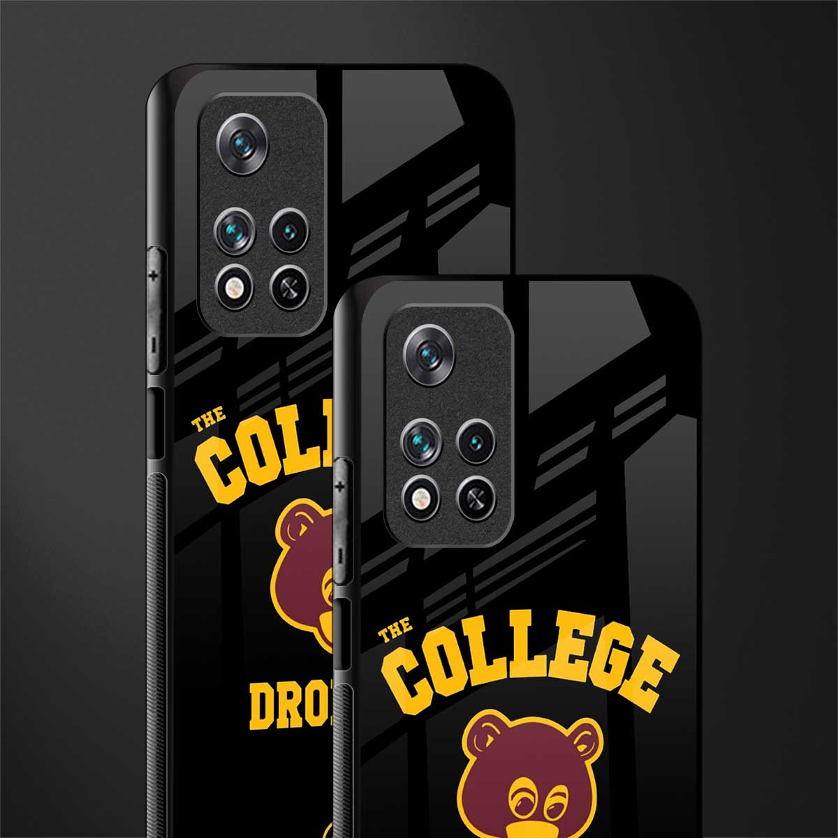 the college dropout glass case for poco m4 pro 5g image-2