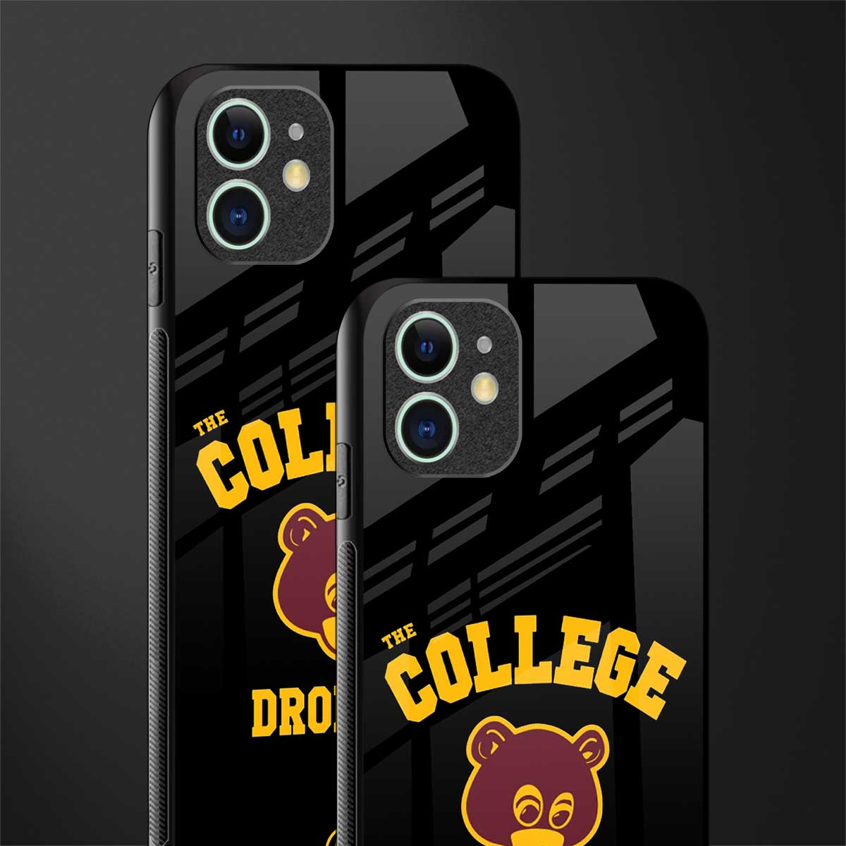 the college dropout glass case for iphone 12 image-2