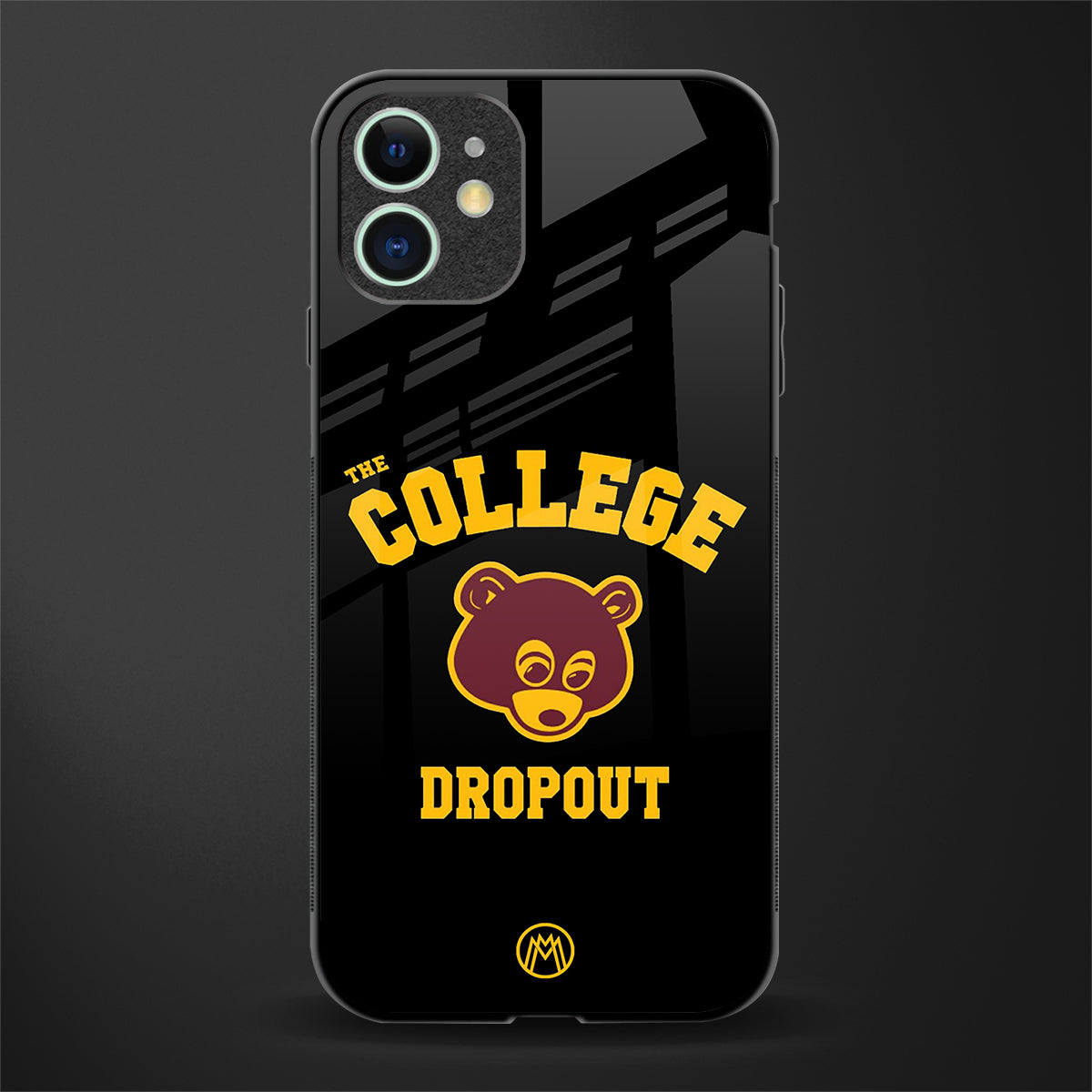 the college dropout glass case for iphone 12 image