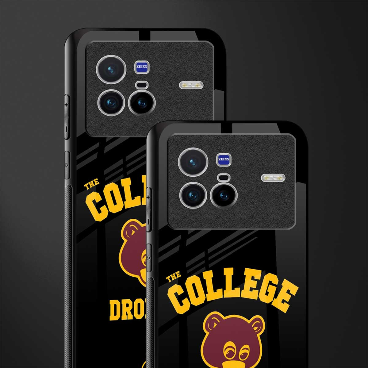 the college dropout glass case for vivo x80 image-2