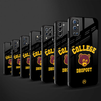 the college dropout glass case for iphone x image-3