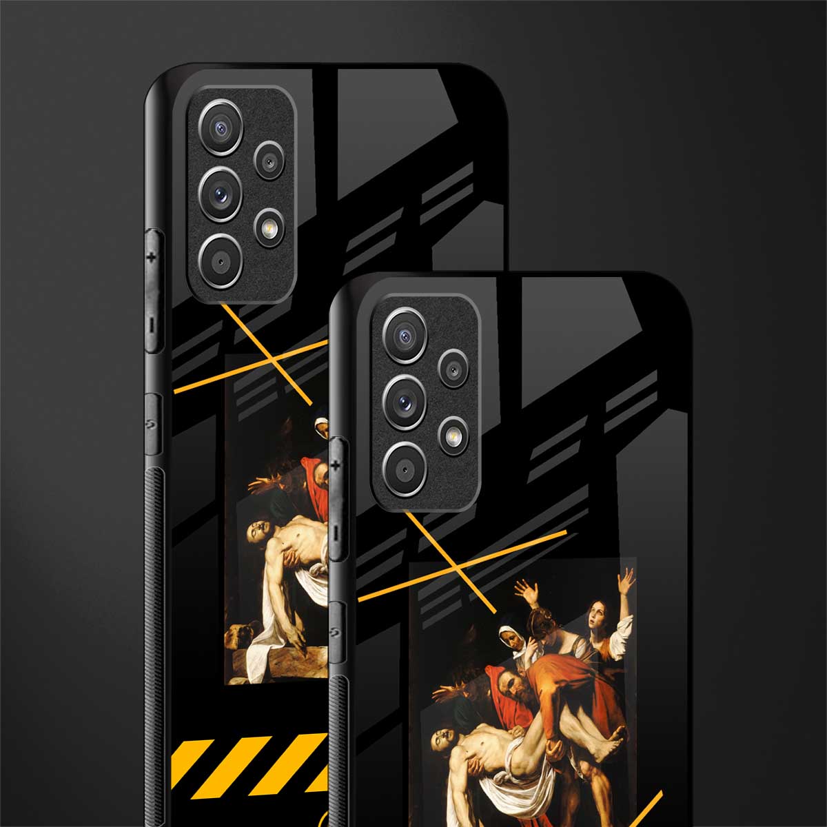 the entombment glass case for samsung galaxy a72 image-2