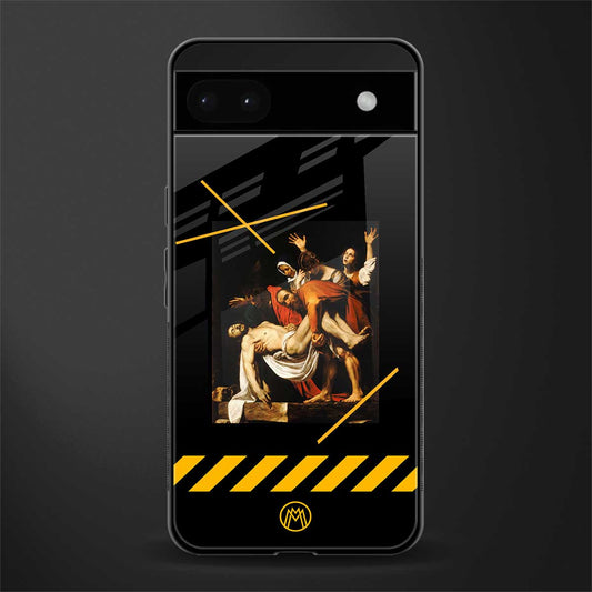 the entombment back phone cover | glass case for google pixel 6a