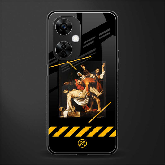 the entombment back phone cover | glass case for oneplus nord ce 3 lite
