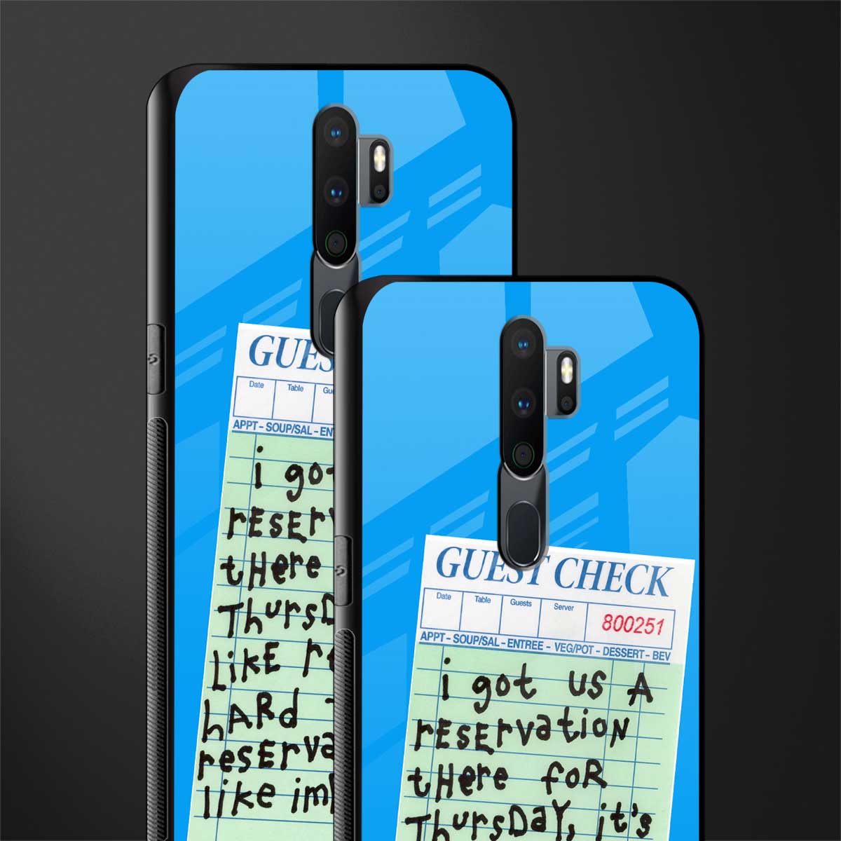 the reservation glass case for oppo a9 2020 image-2