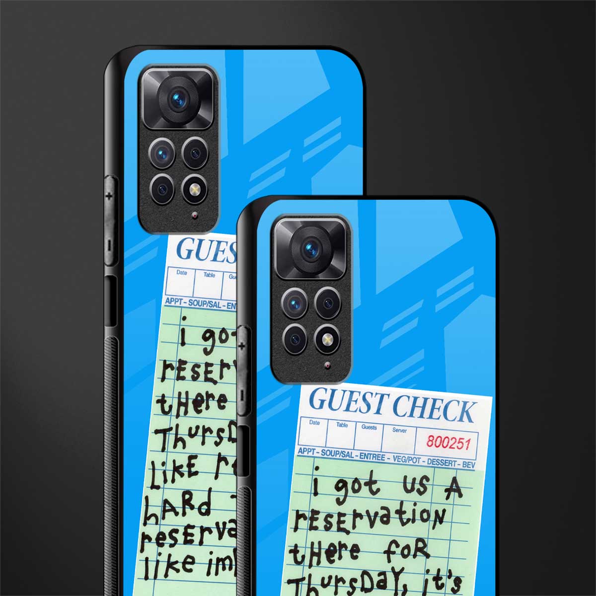 the reservation glass case for redmi note 11s image-2