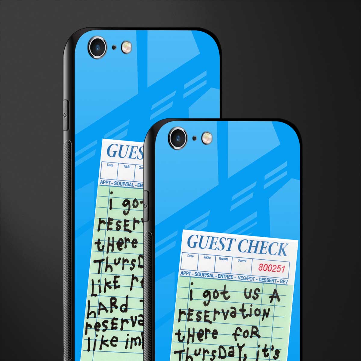 the reservation glass case for iphone 6 image-2