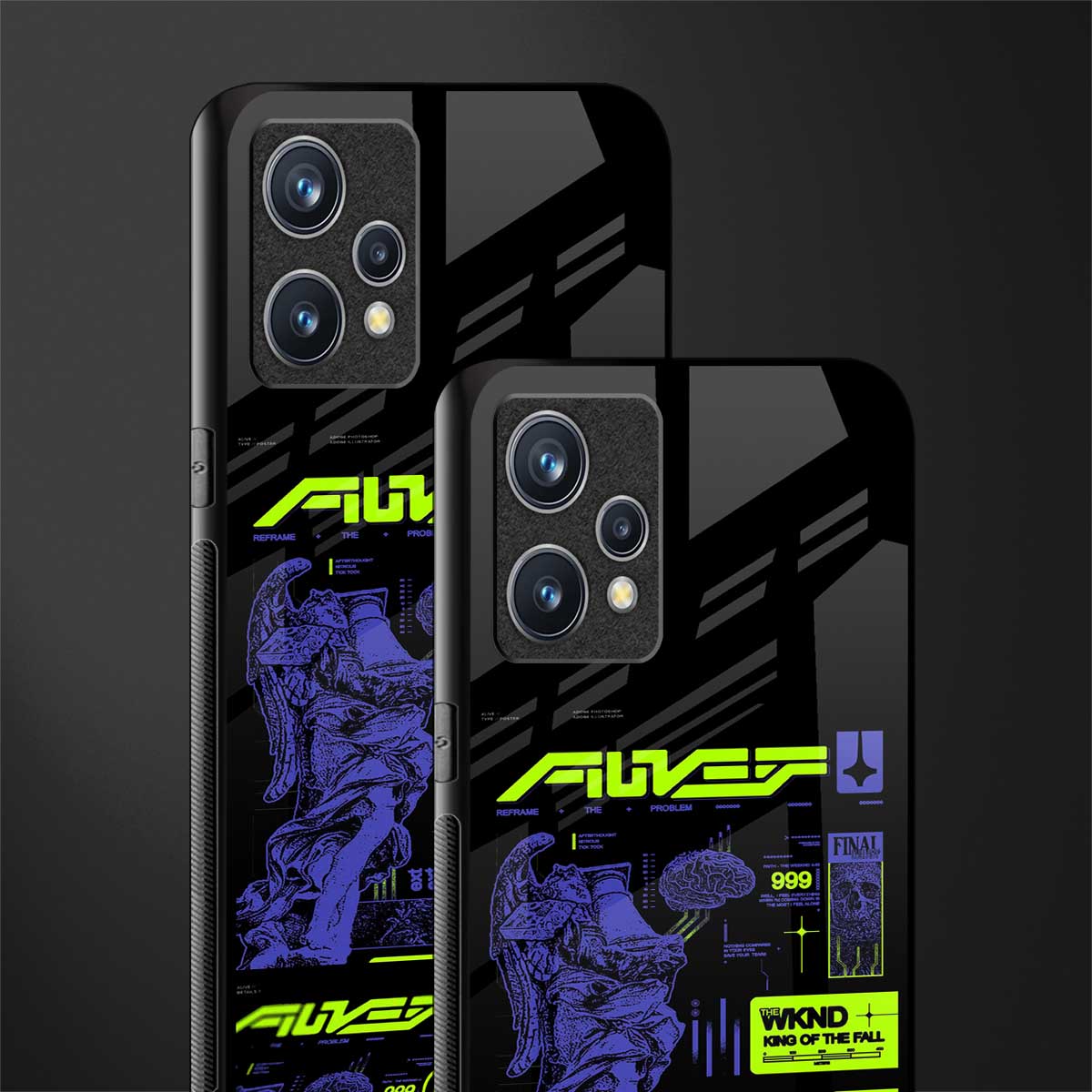 the weeknd glass case for realme 9 pro plus 5g image-2