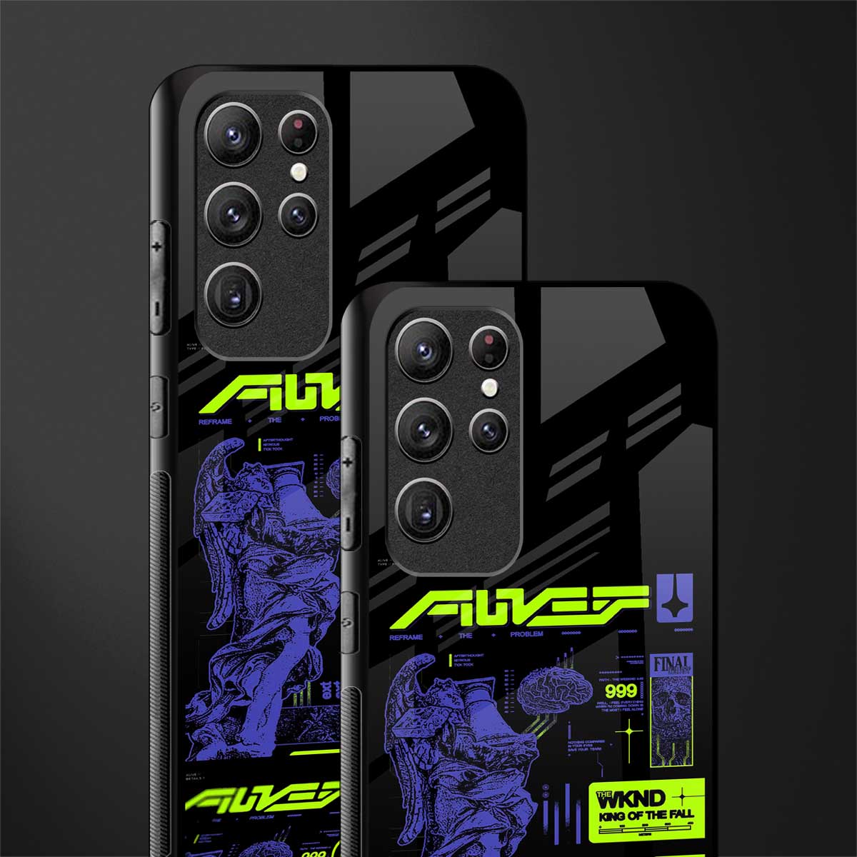 the weeknd glass case for samsung galaxy s22 ultra 5g image-2