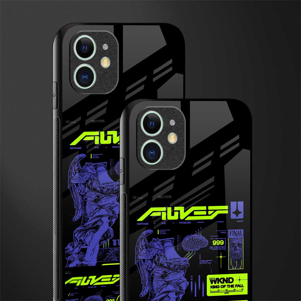 the weeknd glass case for iphone 12 image-2