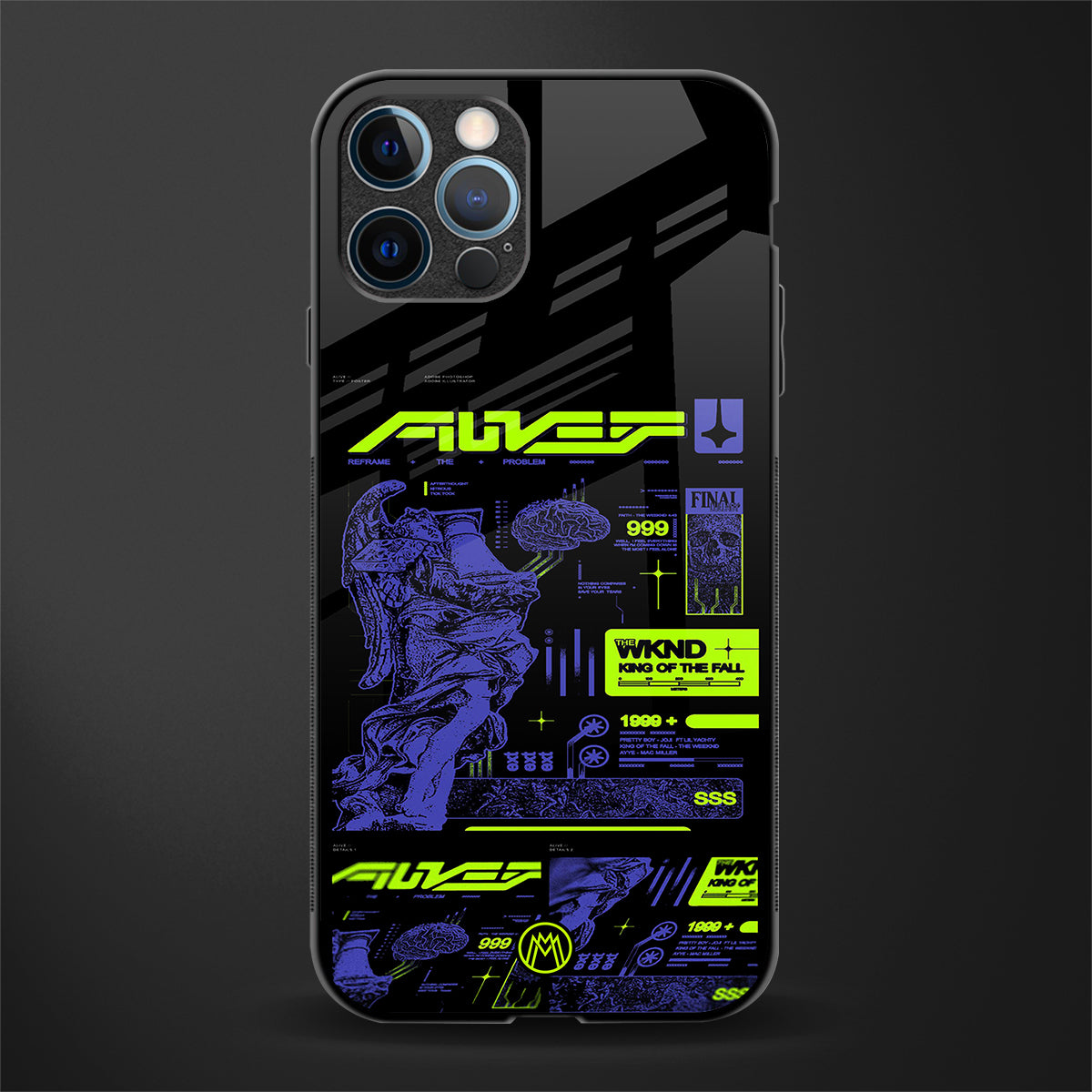 the weeknd glass case for iphone 12 pro max image