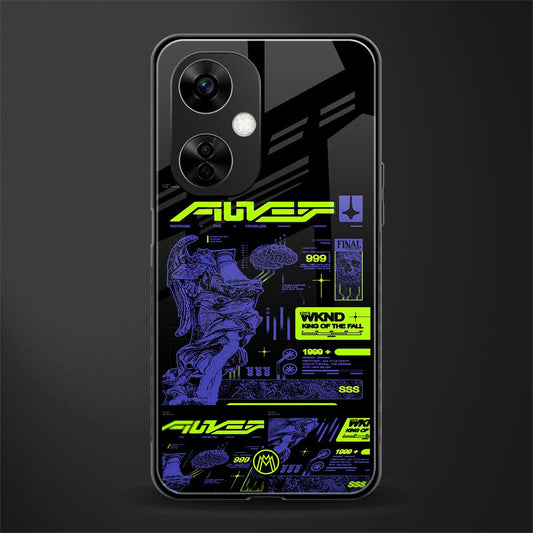 the weeknd back phone cover | glass case for oneplus nord ce 3 lite