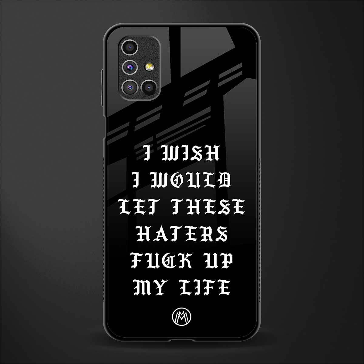 the wish glass case for samsung galaxy m31s image