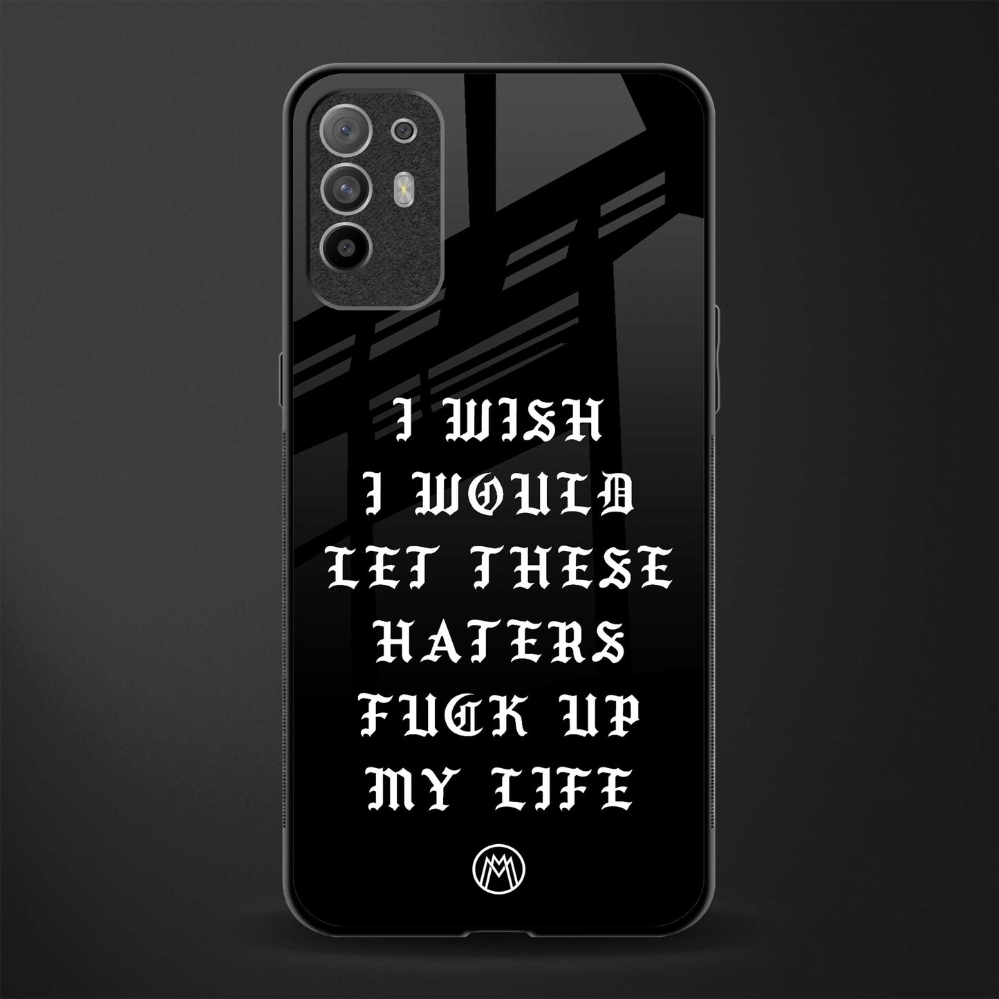 the wish glass case for oppo f19 pro plus image