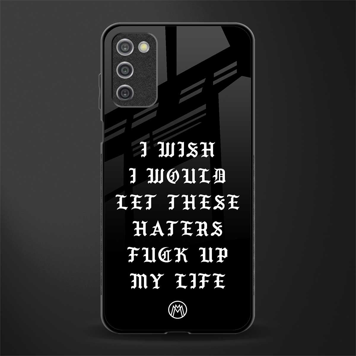 the wish glass case for samsung galaxy a03s image