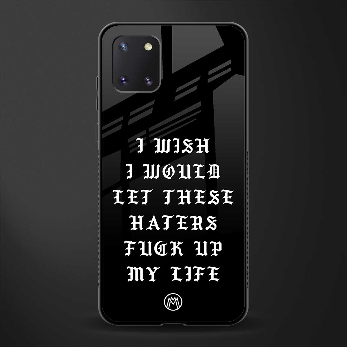 the wish glass case for samsung a81 image