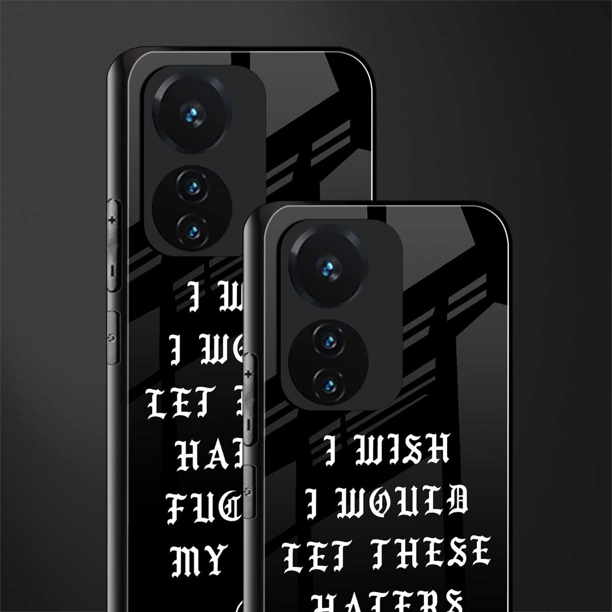 the wish back phone cover | glass case for vivo t1 44w 4g