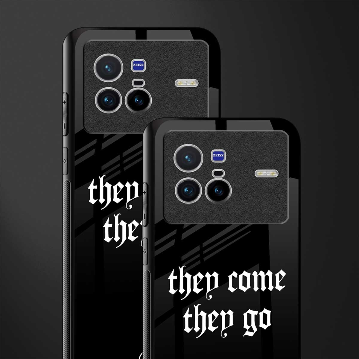 they come they go glass case for vivo x80 image-2