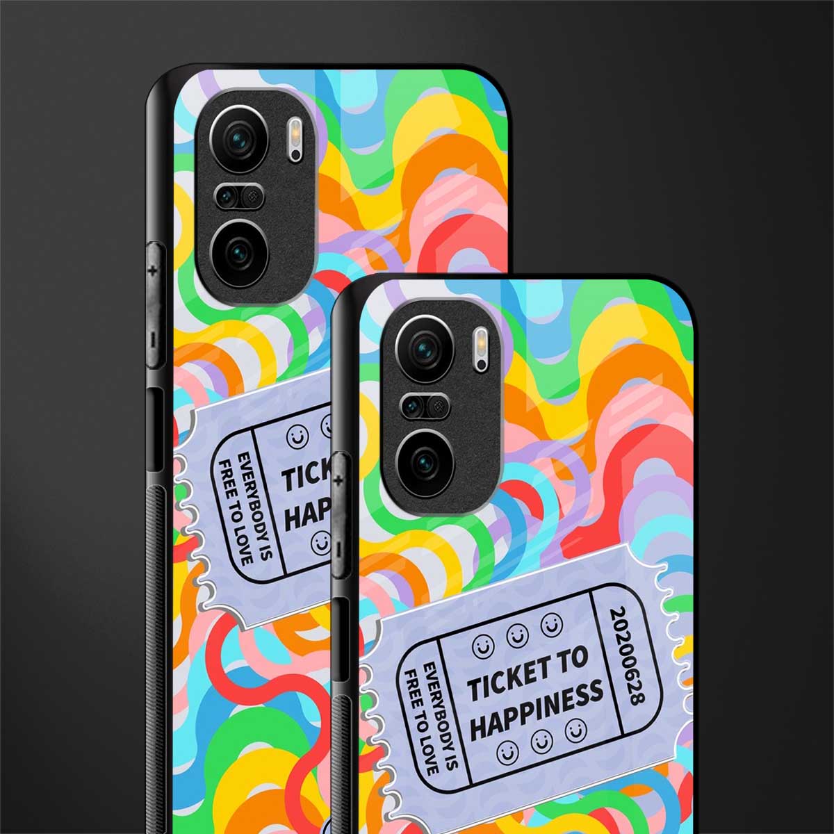 ticket to happiness glass case for mi 11x 5g image-2