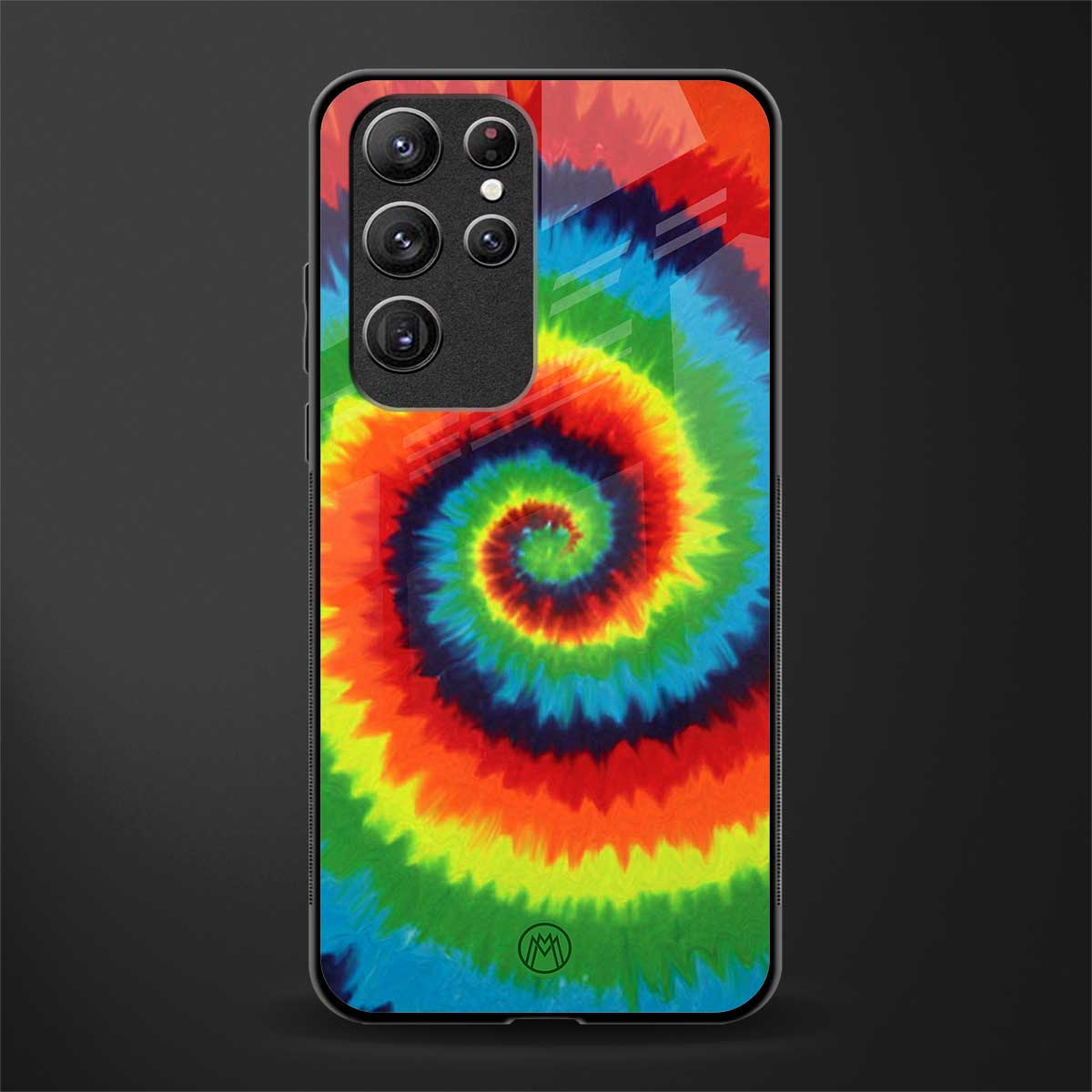 tie and dye glass case for samsung galaxy s22 ultra 5g image