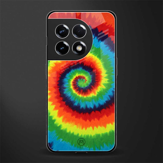 tie and dye back phone cover | glass case for oneplus 11r