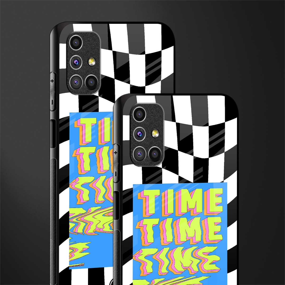 time glass case for samsung galaxy m31s image-2