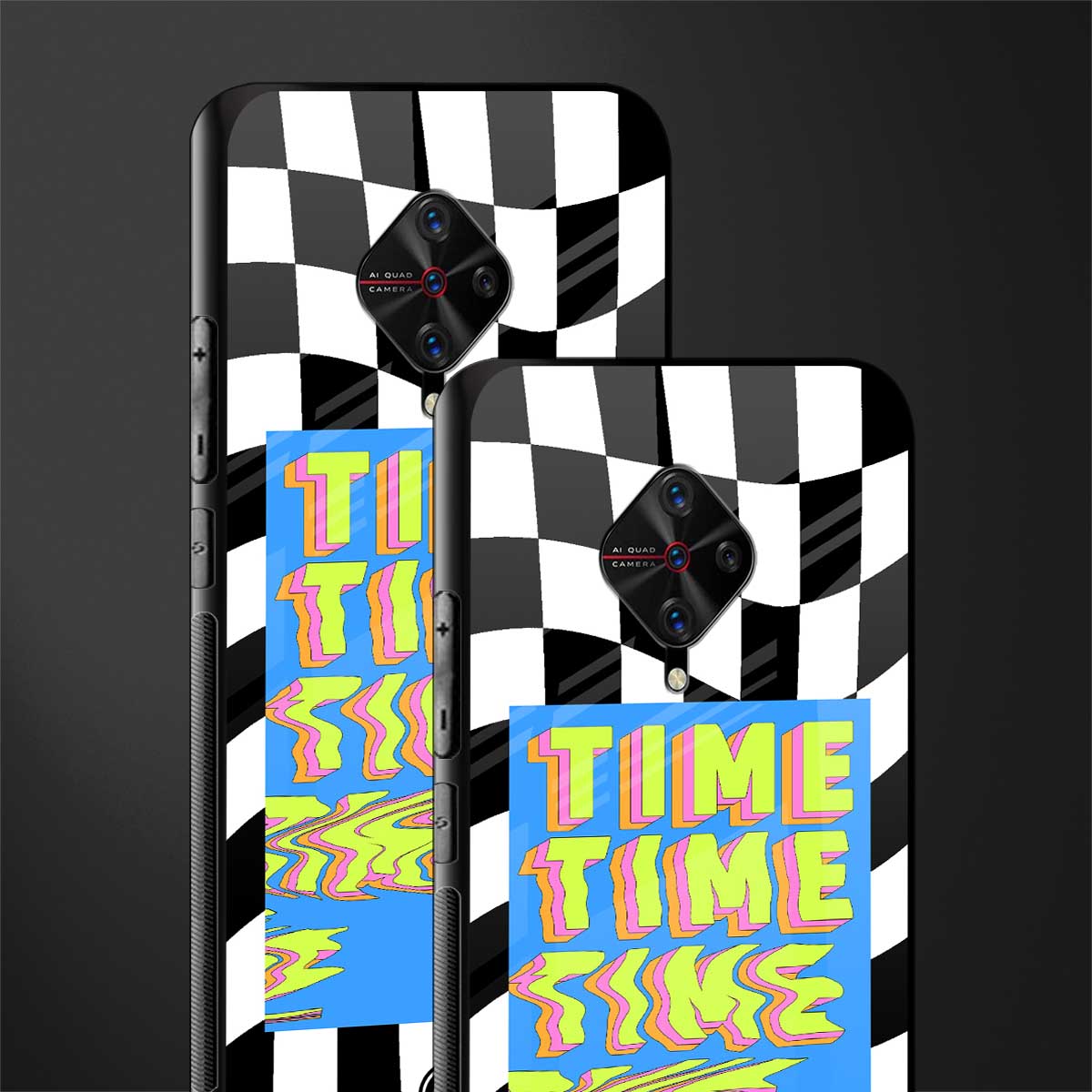 time glass case for vivo s1 pro image-2