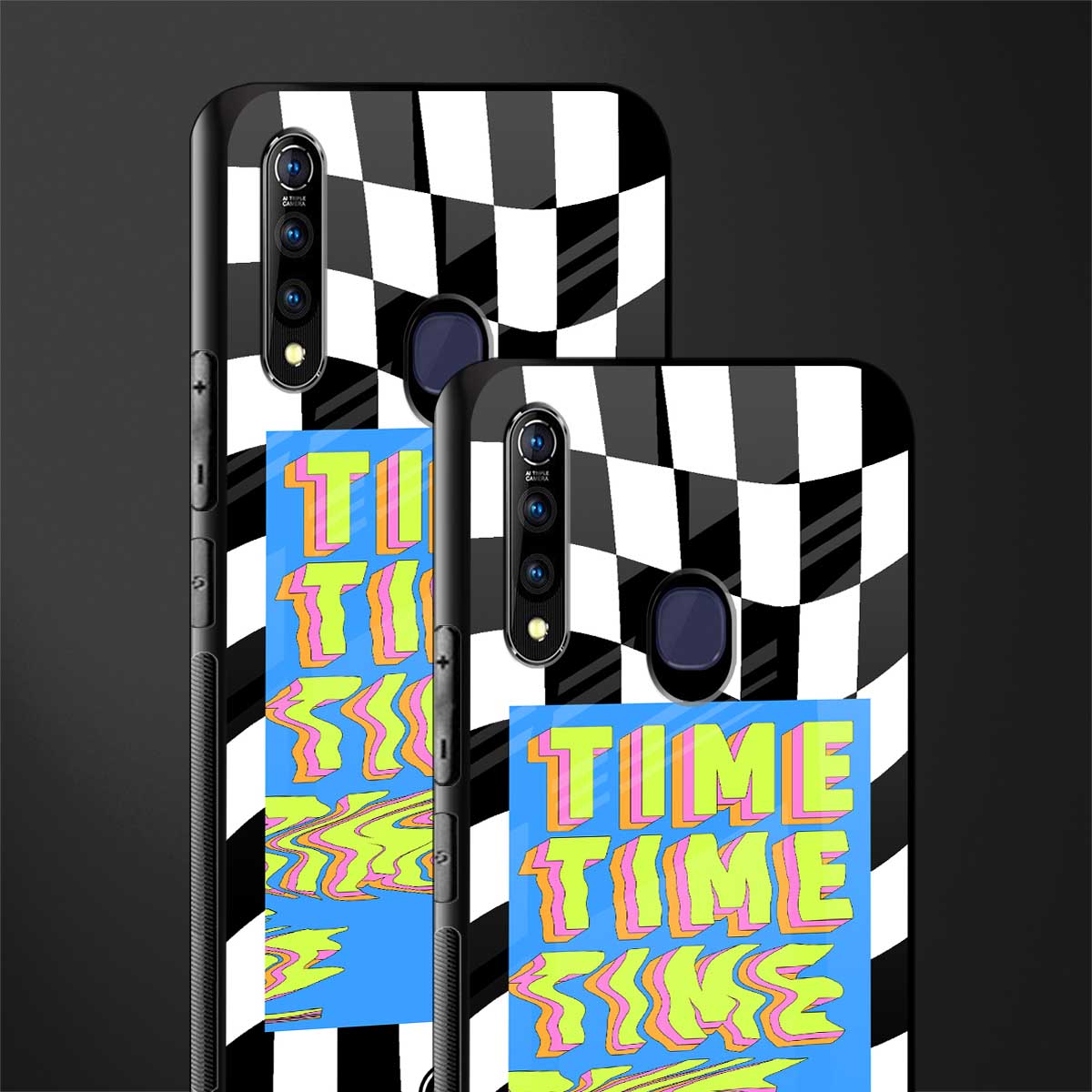 time glass case for vivo z1 pro image-2