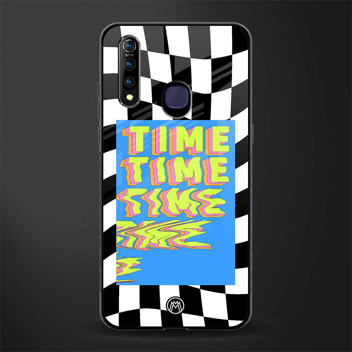 time glass case for vivo z1 pro image