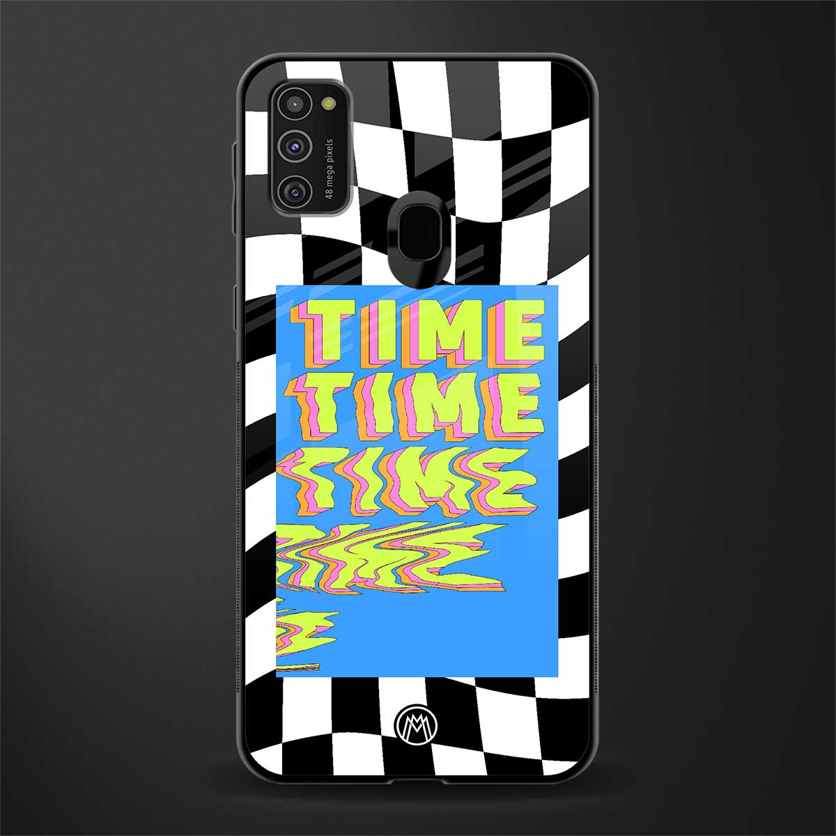 time glass case for samsung galaxy m30s image