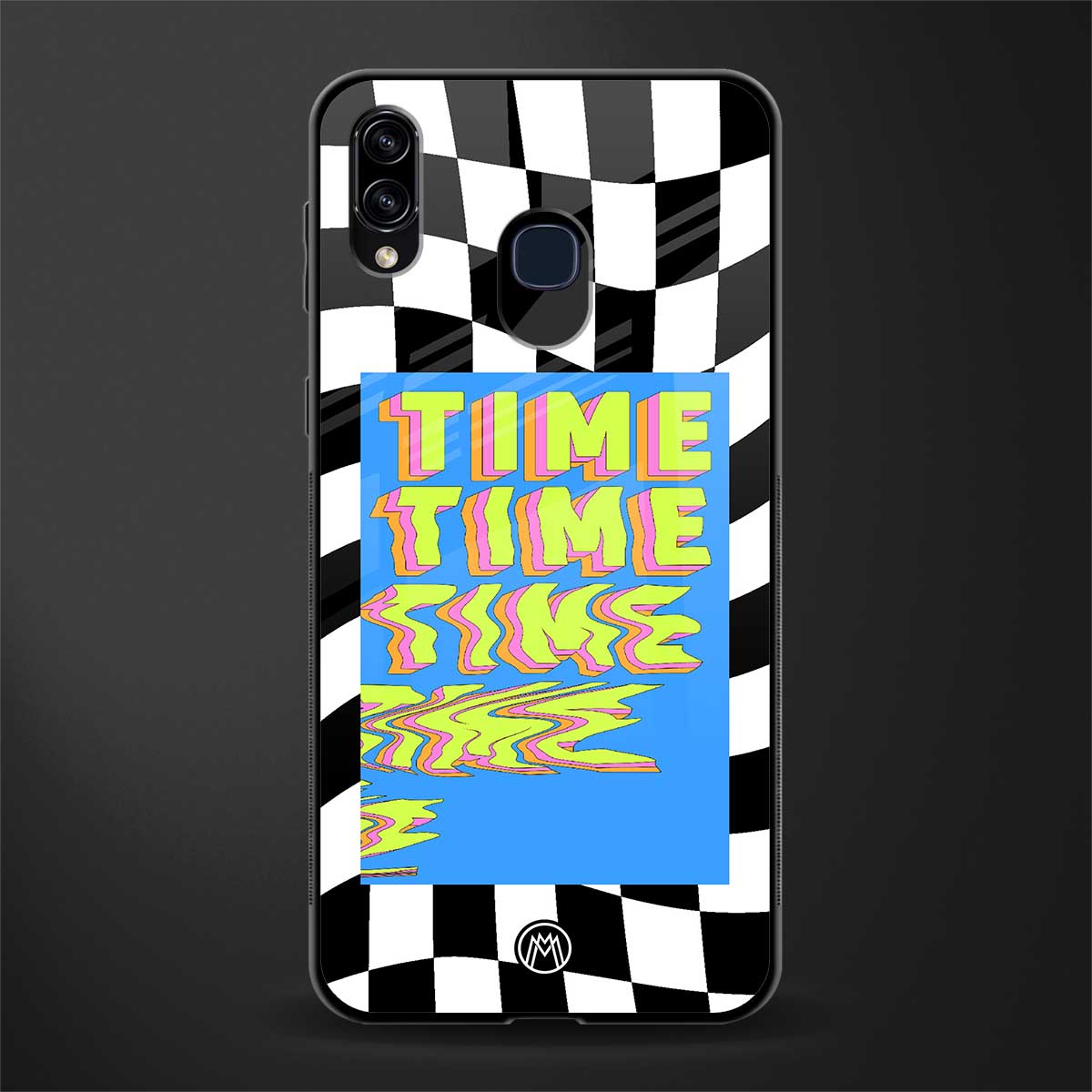 time glass case for samsung galaxy a20 image