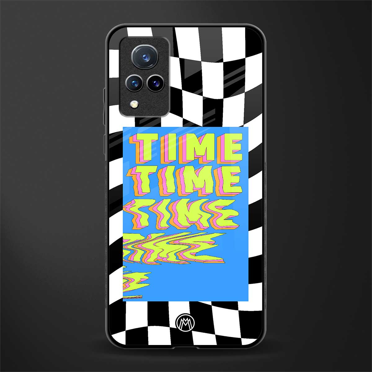 time glass case for vivo v21 5g image
