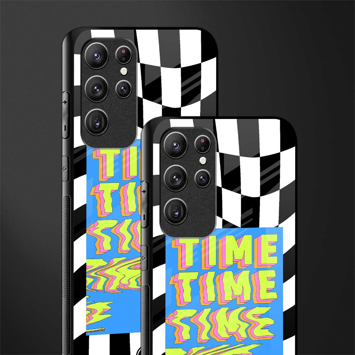 time glass case for samsung galaxy s22 ultra 5g image-2