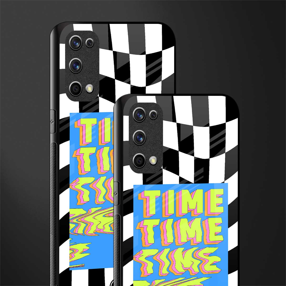 time glass case for realme x7 pro image-2
