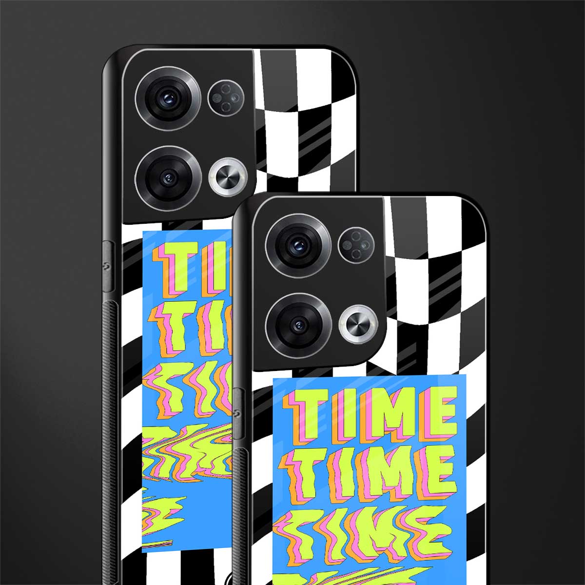 time back phone cover | glass case for oppo reno 8