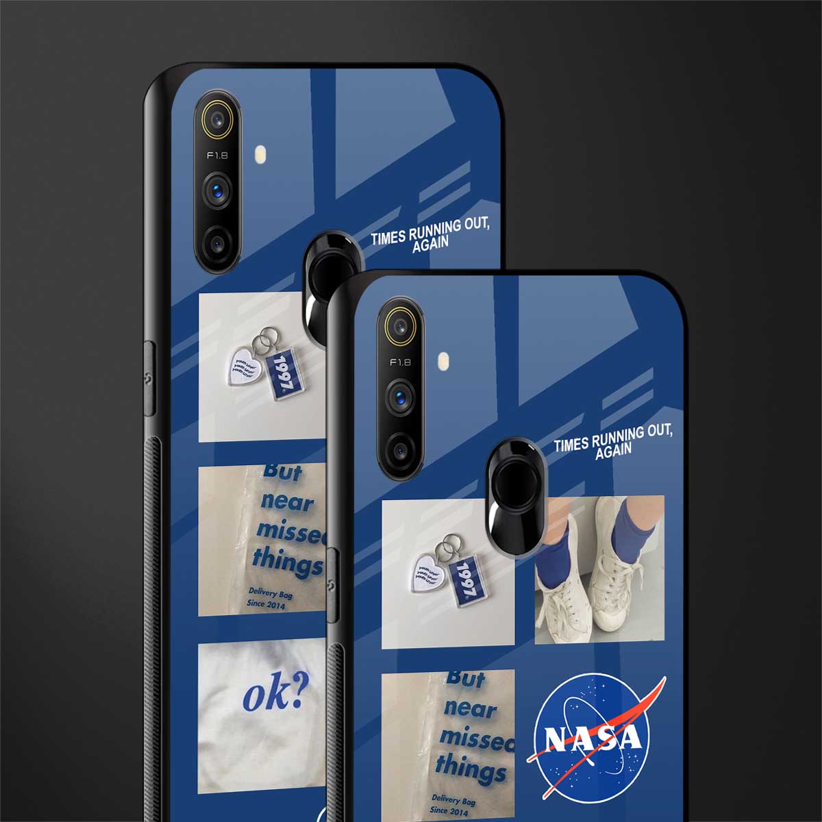 time is running out glass case for realme narzo 20a image-2