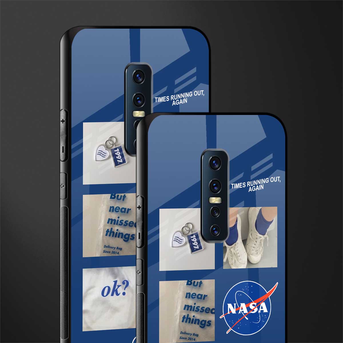 time is running out glass case for vivo v17 pro image-2