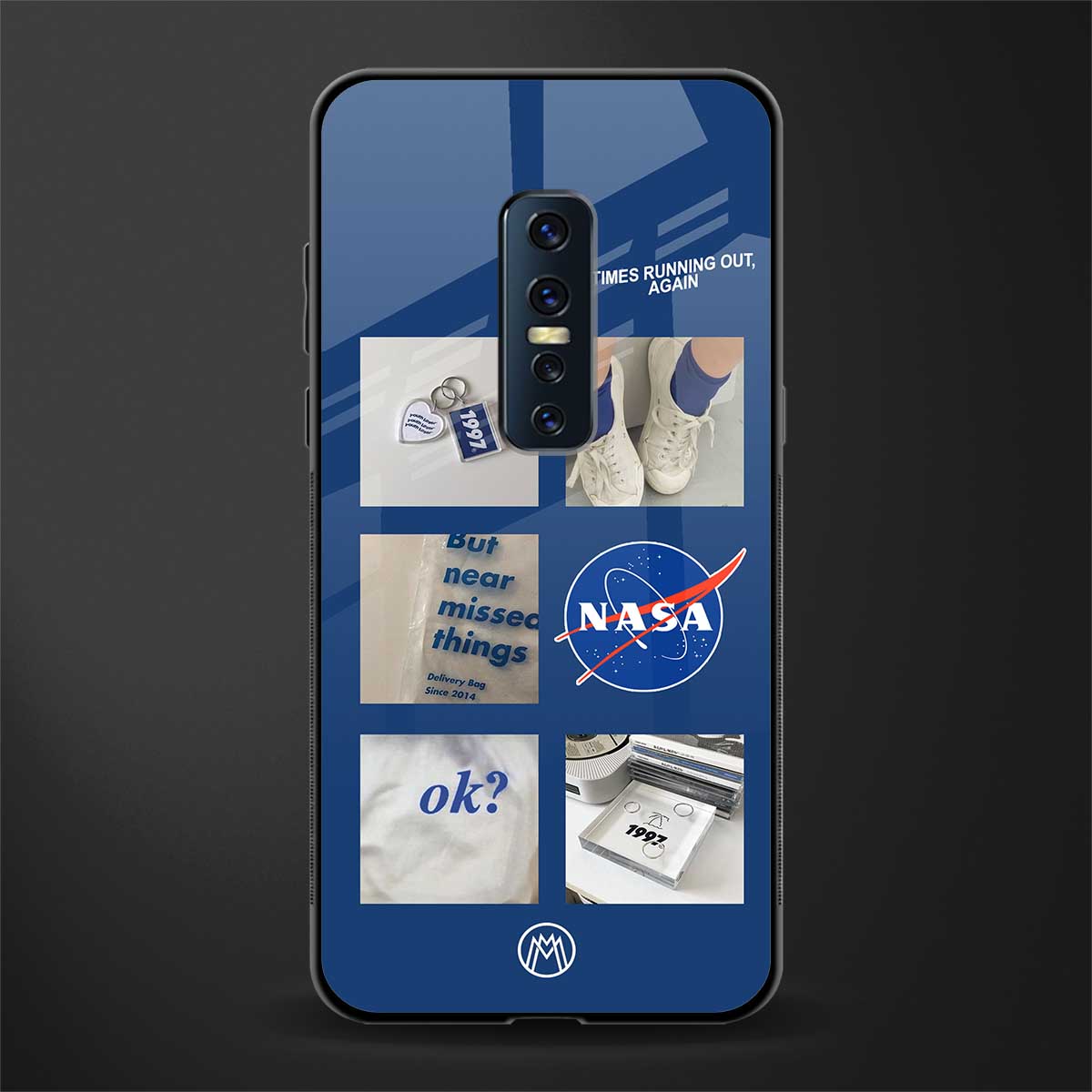 time is running out glass case for vivo v17 pro image
