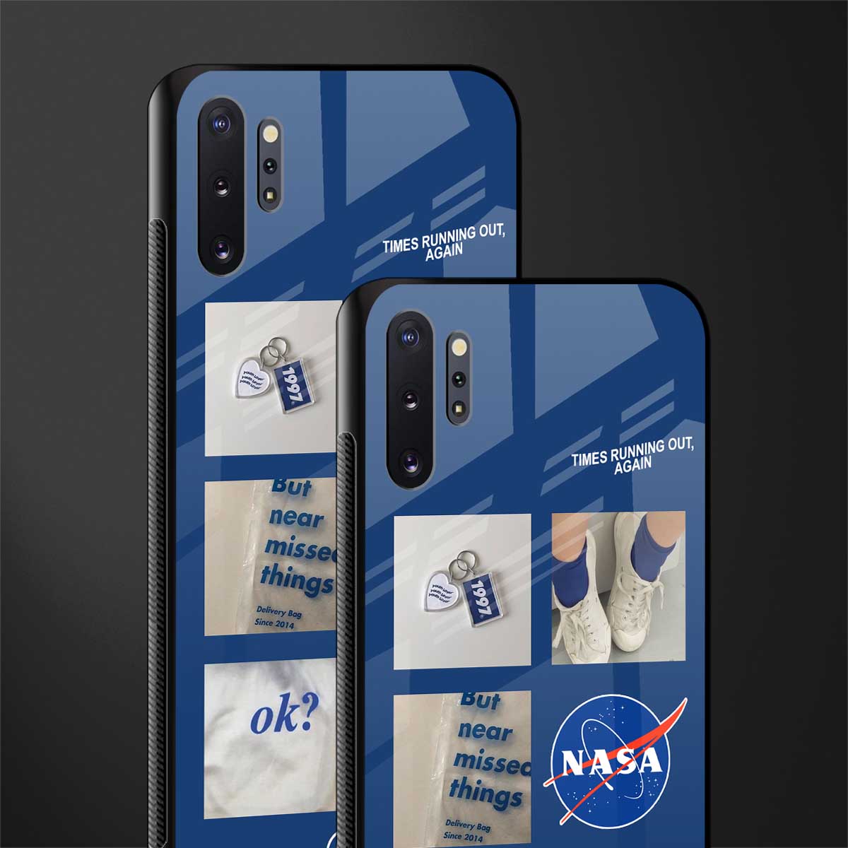 time is running out glass case for samsung galaxy note 10 plus image-2