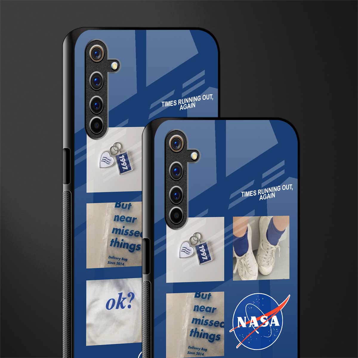 time is running out glass case for realme 6i image-2