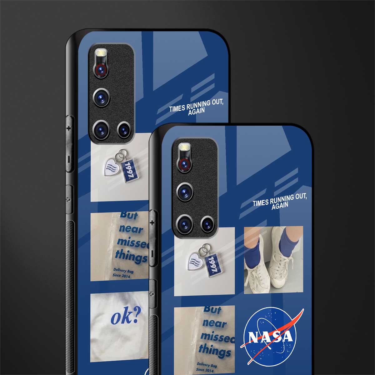 time is running out glass case for vivo v19 image-2