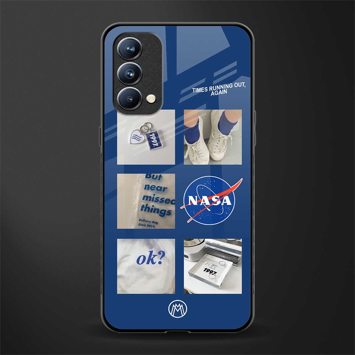 time is running out glass case for oppo f19s image