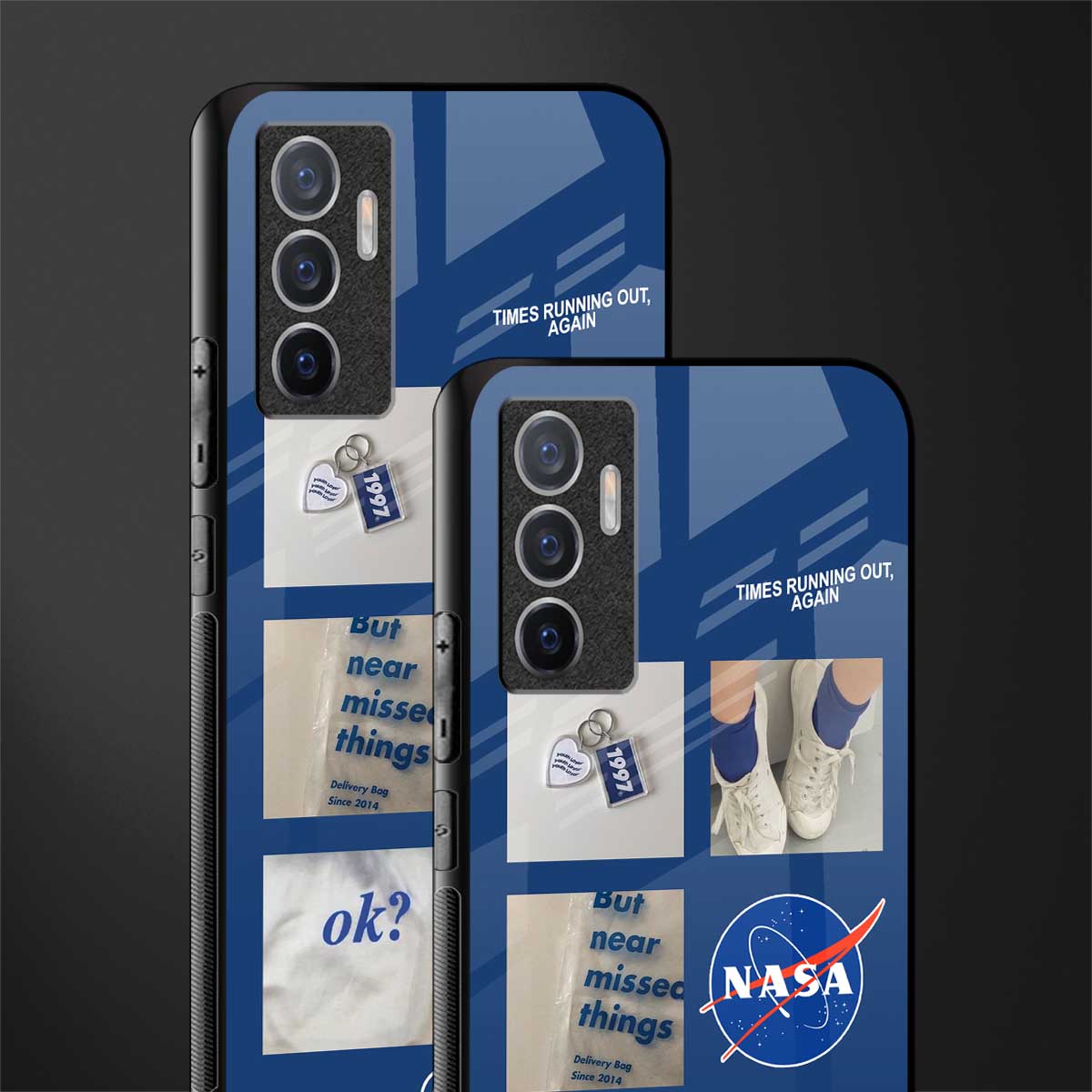 time is running out glass case for vivo v23e image-2