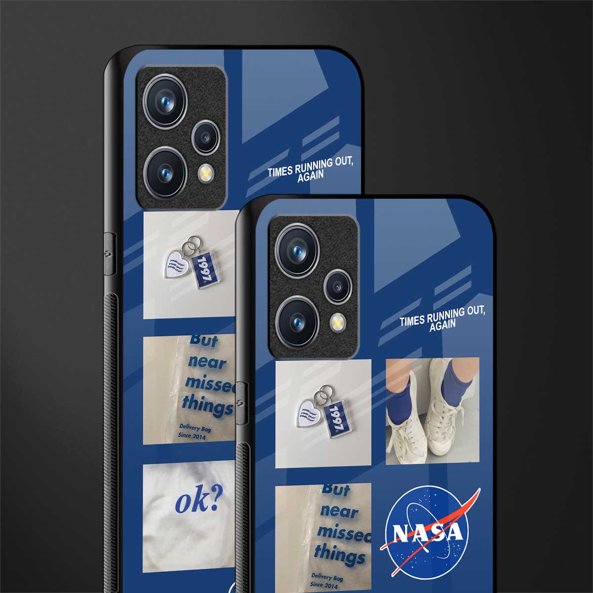 time is running out glass case for realme 9 4g image-2