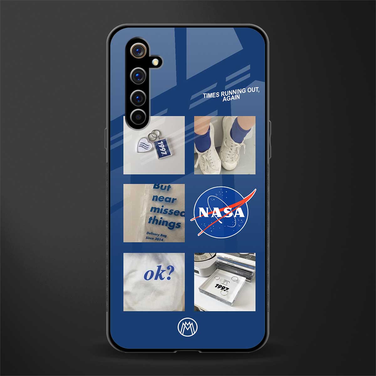 time is running out glass case for realme x50 pro image