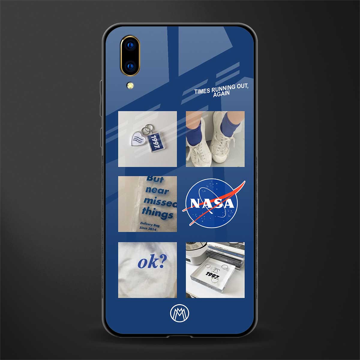 time is running out glass case for vivo v11 pro image